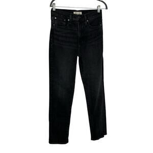 Madewell Women's Black Straight Leg Jeans